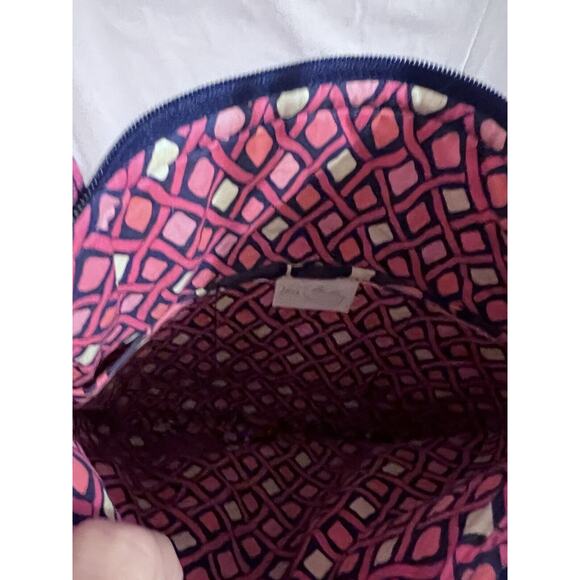 Vera Bradley Katalina Pink Retired Pattern Hipster Crossbody 11 X 11 - Picture 6 of 8